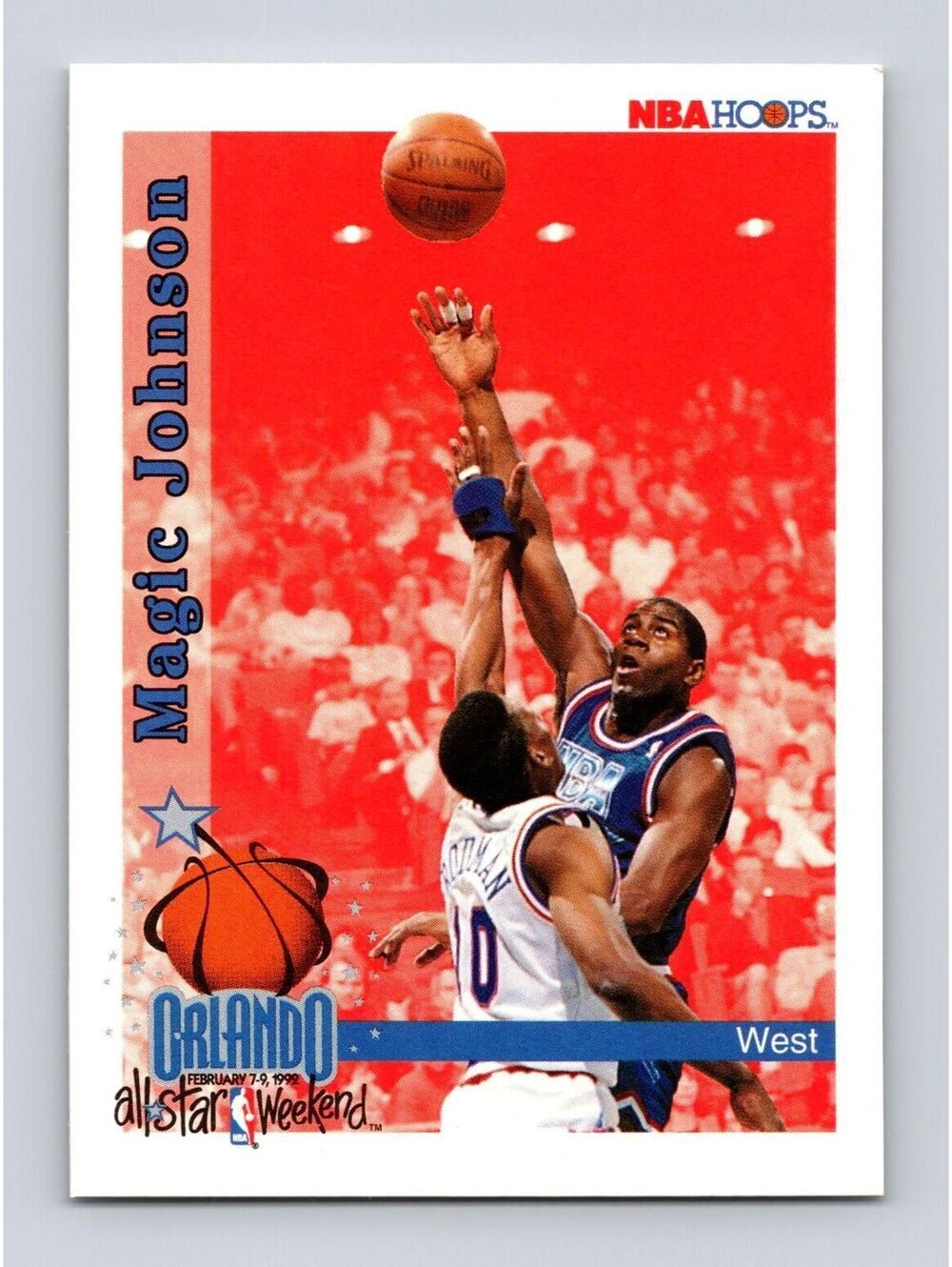 1992-93 Hoops #309 Magic Johnson Basketball Card